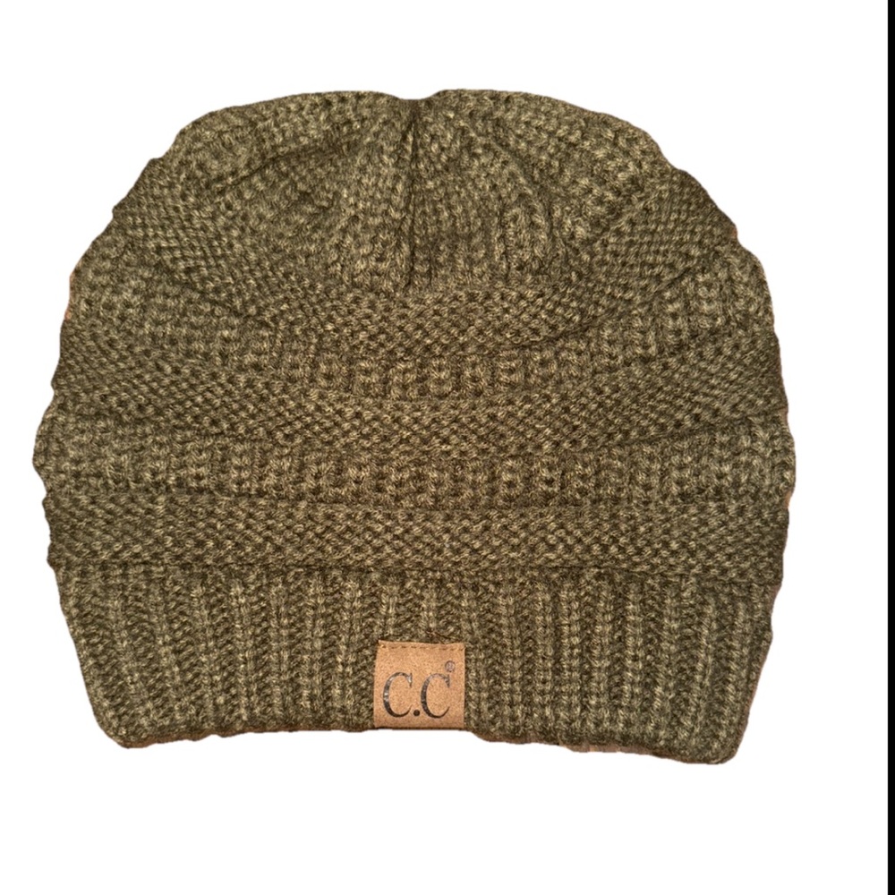 C.C Beanie Pale Army Green